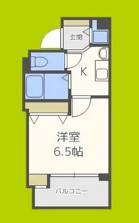 ランドマークシティ大阪城南第2【5階】の間取り