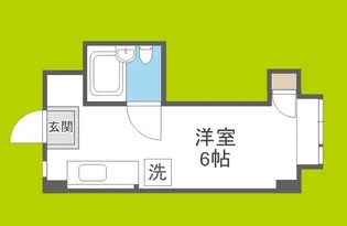 サクセスコート都島【3階】の間取り