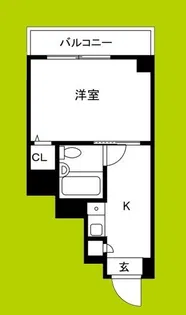 グランドコート新大阪【4階】の間取り