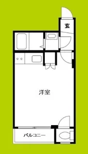 パークレーン深江橋【5階】の間取り