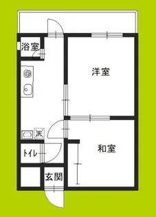 ホルムグランデ帝塚山【2階】の間取り
