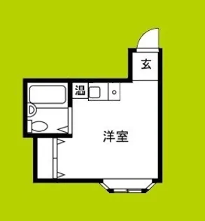 ハイツたんぽぽ【1階】の間取り