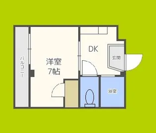 大宝 新深江CTスクエア【1階】の間取り