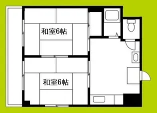 WESTヒルズ平野【2階】の間取り