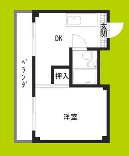 グレース平野【5階】の間取り
