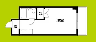 フラウリッシュ相栄【5階】の間取り