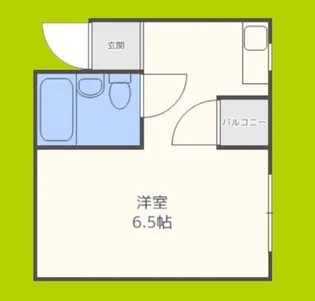 ジオナ新今里【4階】の間取り