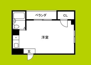 リバーヒル大桐【3階】の間取り