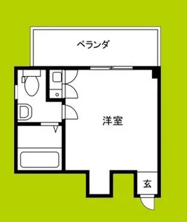 レバンガ西本町AP【6階】の間取り