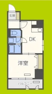 プレサンス千日前通【9階】の間取り