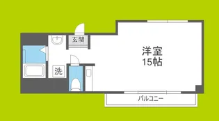 クレアジオーネ中之島西【1階】の間取り