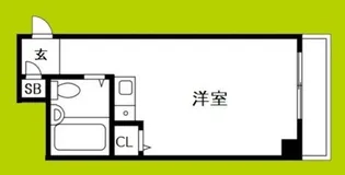 MKビル梅香【4階】の間取り