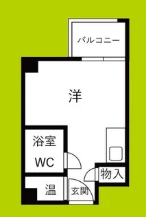 サンハイム天満橋【6階】の間取り