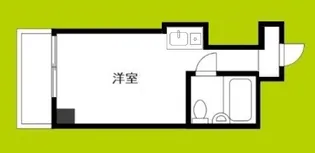 コスナーマンション【5階】の間取り