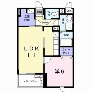 アルカディア?【3階】の間取り