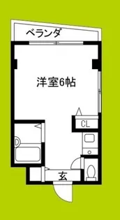 メゾンアンティーム【2階】の間取り