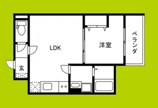 仮)フォレ下穂積2丁目【2階】の間取り