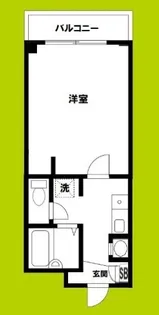 ACTYヒヴァ城東【1階】の間取り