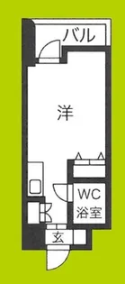 レバンガ天神橋AP【6階】の間取り