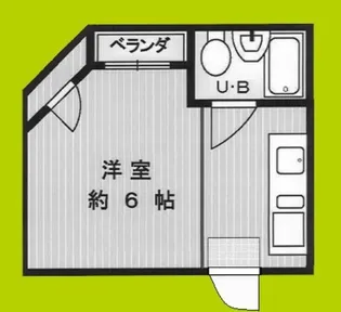 京橋ファインビル【4階】の間取り