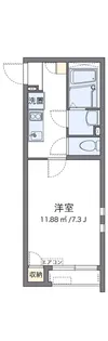 クレイノELAN【2階】の間取り