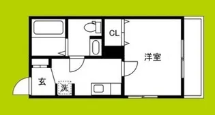 レジア大桐【1階】の間取り