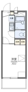 レオパレス三都【1階】の間取り