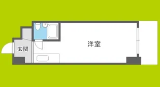 ナンバタウンハウス【5階】の間取り