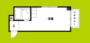 コンフォートマンション【7階】の間取り