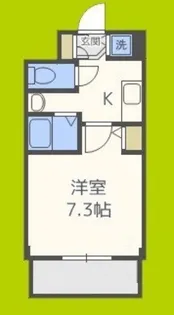 プレサンス難波南アーバニッシュ【3階】の間取り