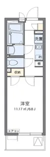 クレイノのぞみIII【3階】の間取り