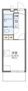 レオパレスシャンテ三国本町【1階】の間取り