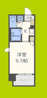 CityLifeプレサンス新大阪【5階】の間取り