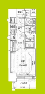 ララプレイス大阪福島アビリテ【4階】の間取り