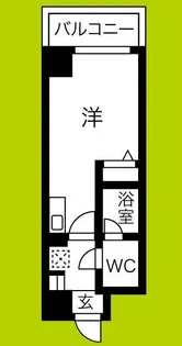 ヴァンスタージュ姫里【7階】の間取り