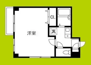 アメニティ天神橋【2階】の間取り