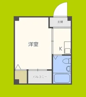 メゾンロレアール【2階】の間取り