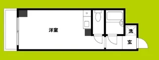 ミフネセントラルベア東三国【7階】の間取り