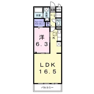 Banksia(バンクシア)【1階】の間取り