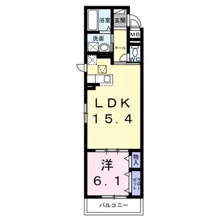 Banksia(バンクシア)【1階】の間取り
