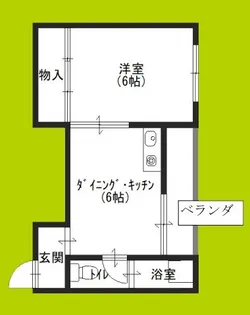 メゾンドール我孫子【1階】の間取り