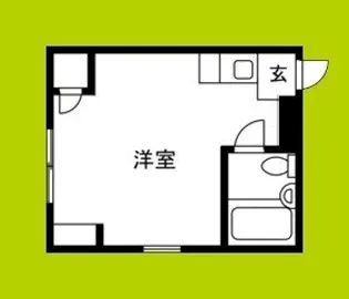 キングスアベニュー流町A棟【1階】の間取り