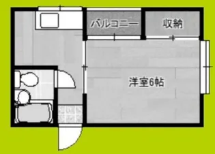 アニーハイツ【2階】の間取り