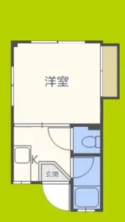ビラ長居【5階】の間取り