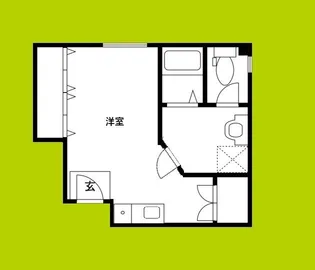 謙徳ビル【2階】の間取り
