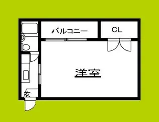 リバティー御幸【5階】の間取り