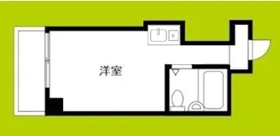 コスナーマンション【6階】の間取り
