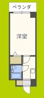 ノルデンハイム豊新【4階】の間取り