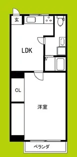 日栄マンション【3階】の間取り