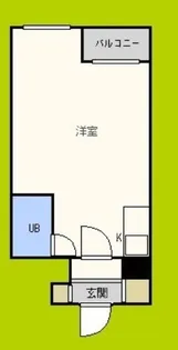 文の里 初音マンション【6階】の間取り